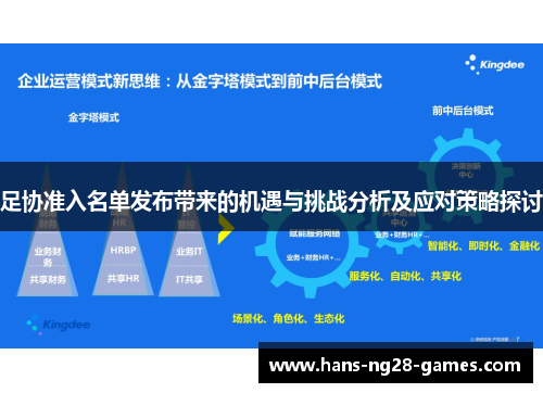 足协准入名单发布带来的机遇与挑战分析及应对策略探讨