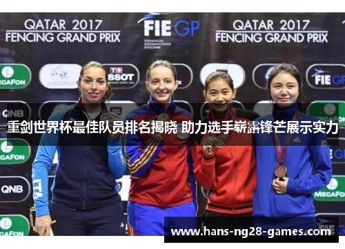 重剑世界杯最佳队员排名揭晓 助力选手崭露锋芒展示实力